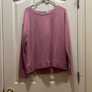 Calia Women’s Small Pink Women's Long Sleeve with Back Cut Out